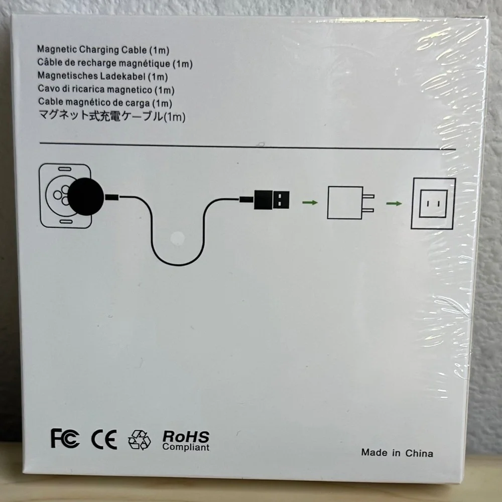 Apple Watch Magnetic Charging 1m Cable - White NIB.A Lot of 6PC